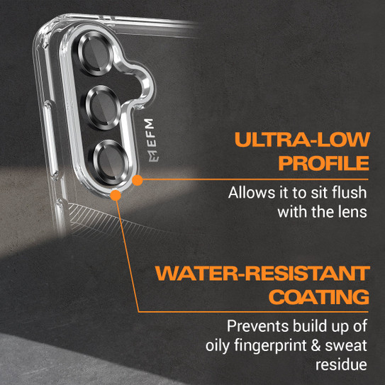 EFM Camera Lens Armour Samsung Galaxy S24 - Carbon