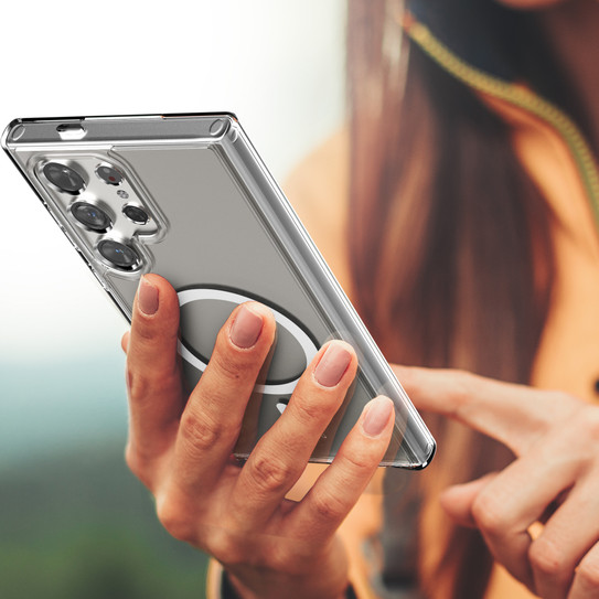 Encased Clear Magsafe Case Samsung Galaxy S24 Ultra - Clear