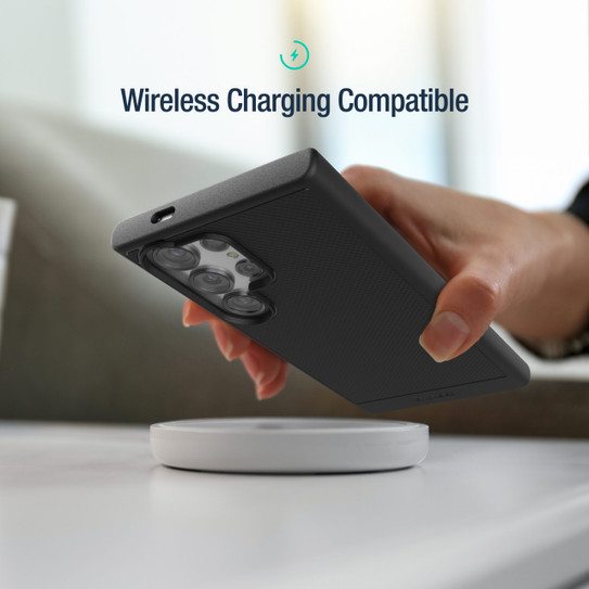 Encased Thin Armor Case Samsung Galaxy S24 Ultra - Black