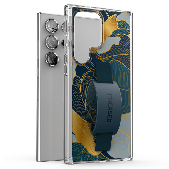 Encased Hand Loop Case Samsung Galaxy S24 Ultra - Gold Leaf