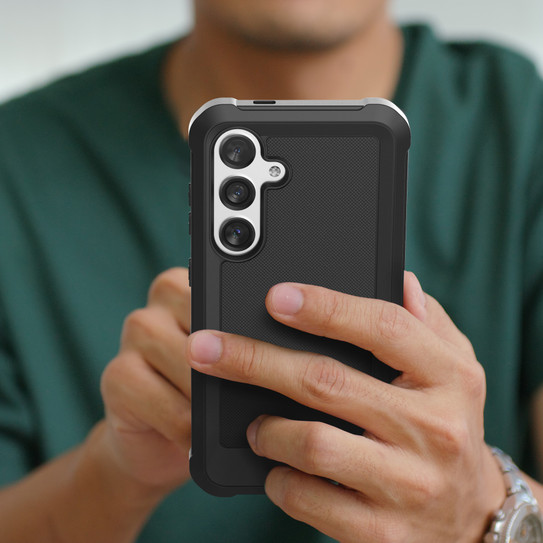 Encased Falcon Case Samsung Galaxy S24+ Plus - Black