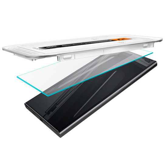 Spigen GLAS.tR EZ Fit HD 2PCS Glass Screen Protector Samsung Galaxy S24 Ultra - Clear Spigen GLAS.tR EZ Fit HD 2PCS Glass Screen Protector Samsung Galaxy S24 Ultra - Clear