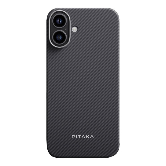 Pitaka Ultra-Slim Case iPhone 16 - Black/Grey