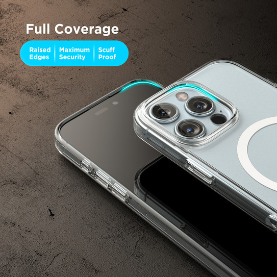 Encased MagSafe Clear Case iPhone 16 Pro Max with MagSafe Charger - Clear