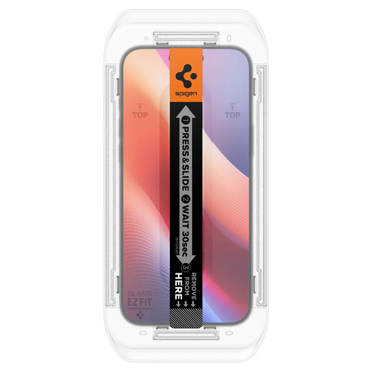 Spigen GLAS.tR EZ Fit Privacy 2 Pcs Screen Protector iPhone 16 Pro Max - Black Spigen GLAS.tR EZ Fit Privacy 2 Pcs Screen Protector iPhone 16 Pro Max - Black