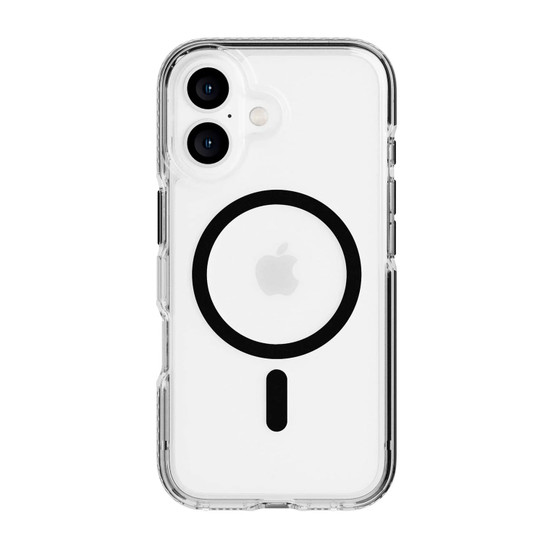 Tech21 Evo Crystal MagSafe Case iPhone 16 - Black