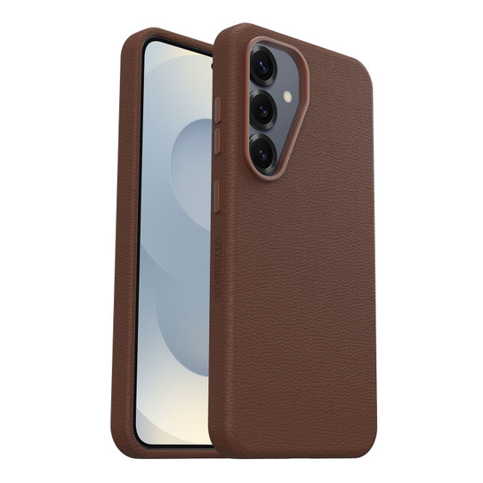 OtterBox Symmetry Cactus Leather Case Samsung Galaxy S25 - Brown