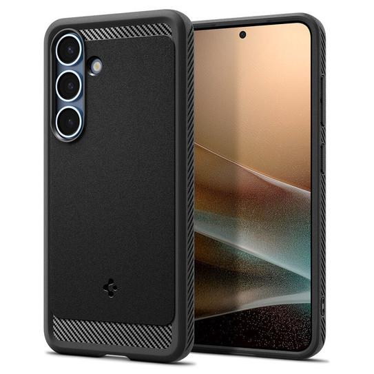Spigen Rugged Armor MagFit Case Samsung Galaxy S25 - Black