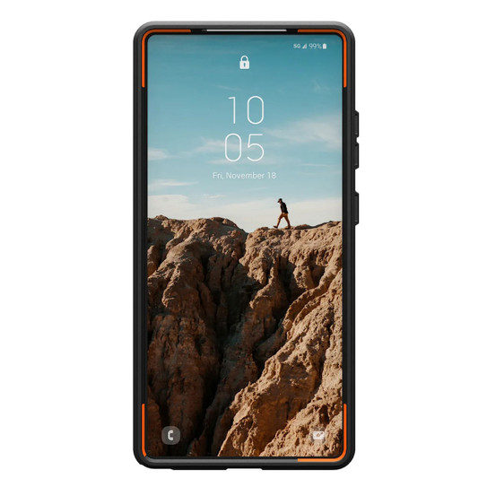 UAG Civilian Case Samsung Galaxy S25 Ultra - Olive/Orange