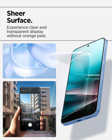 Spigen EliteShield EZ Fit Screen Protector Samsung Galaxy S25 Ultra - Clear