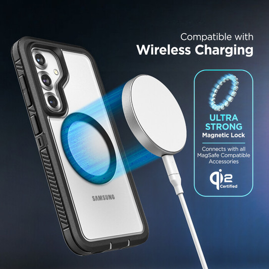 Encased Voyager Case Samsung Galaxy S25 - Black