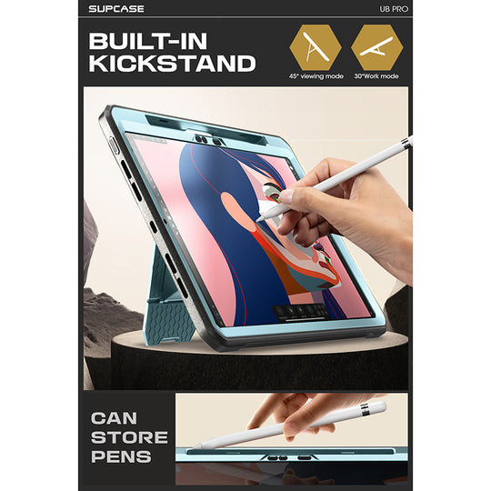 Supcase Unicorn Beetle Pro Rugged Case iPad Pro 13" (7th Gen, 2024, M4) - Arctic Blue