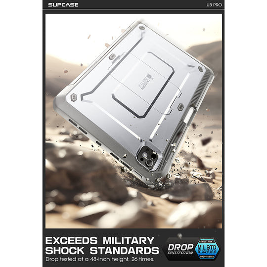 Supcase Unicorn Beetle Pro Rugged Case iPad Pro 13" (7th Gen, 2024, M4) - White