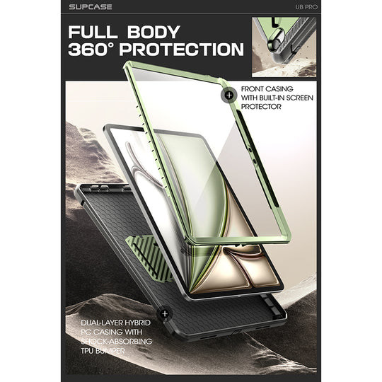Supcase Unicorn Beetle Pro Rugged Case iPad Air 13" (1st Gen, 2024, M2) - Dark Green