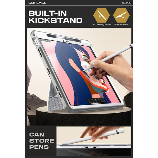 Supcase Unicorn Beetle Pro Rugged Case iPad Air 13" (1st Gen, 2024, M2) - White