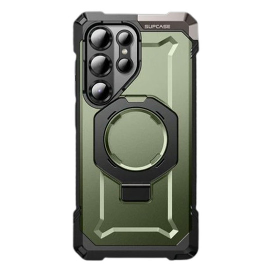 Supcase Unicorn Beetle Grip MagSafe Case for Samsung Galaxy S25 Ultra - Dark Green