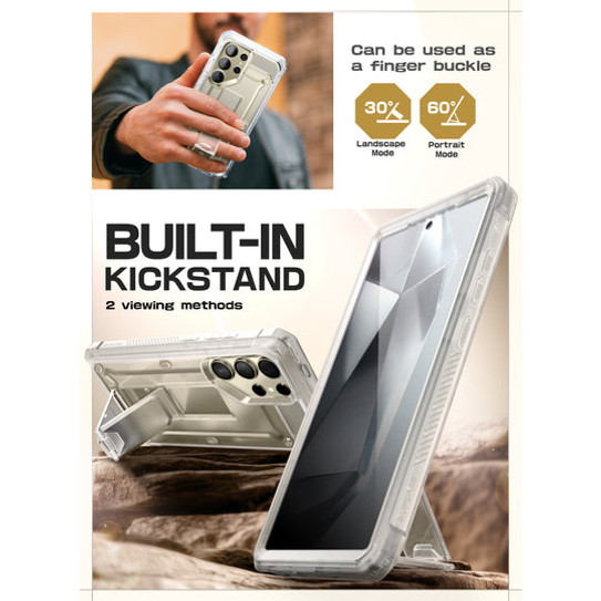 Supcase Unicorn Beetle PRO Rugged Case for Samsung Galaxy S25 Ultra - Clear