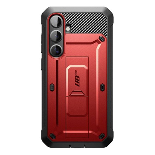 Supcase Unicorn Beetle PRO Rugged Case for Samsung Galaxy S25+ Plus - Metalic Red