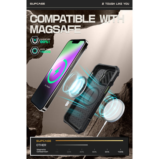 Supcase UB MAG XT MagSafe Case iPhone 16e - Dark Green