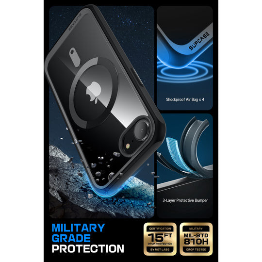 Supcase UB MAG Slim MagSafe Case iPhone 16e - Black