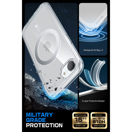 Supcase UB MAG Slim MagSafe Case iPhone 16e - Clear