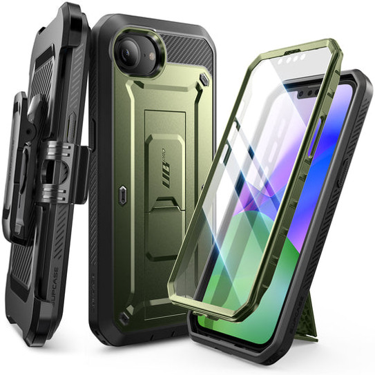 Supcase UB Pro Rugged Case iPhone 16e - Dark Green