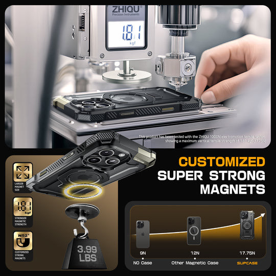 Supcase UB Grip MagSafe Case iPhone 16 Pro Max - Black