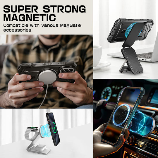 Supcase UB MAG XT MagSafe Case iPhone 16 Pro Max - Black