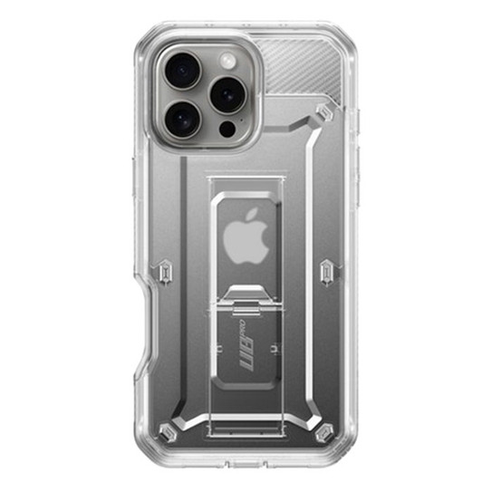 Supcase UB Pro Rugged Case iPhone 16 Pro Max - Clear