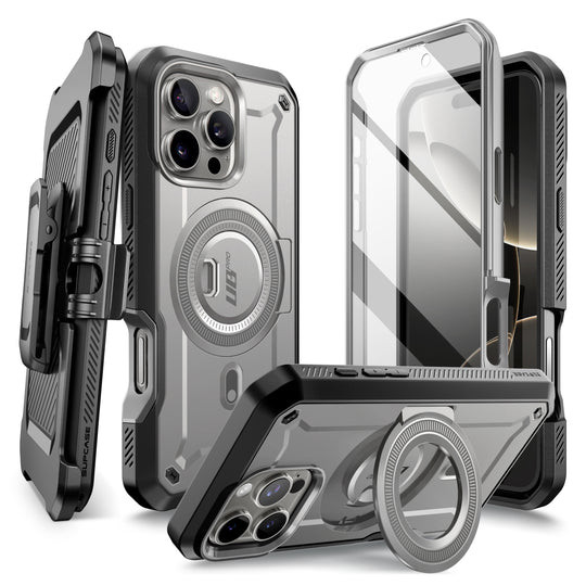 Supcase UB Pro Rugged MagSafe Case iPhone 16 Pro Max - Titan Gray