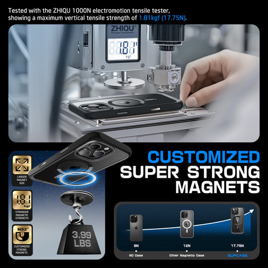 Supcase UB MAG Slim MagSafe Case iPhone 16 Pro - Black