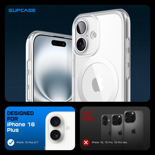Supcase UB MAG Slim MagSafe Case iPhone 16 Plus - Clear
