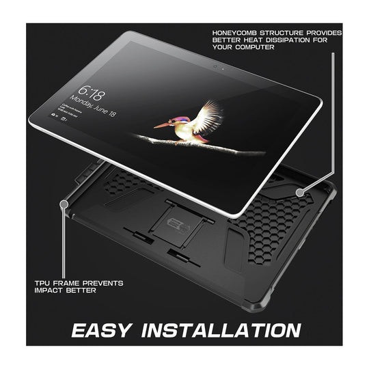 Supcase UB Pro Protective Case Microsoft Surface Go 2/3/4 10.5" (2023) - Black