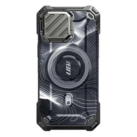 Supcase UB MAG XT MagSafe Case iPhone 15 Pro Max - Black Ripple