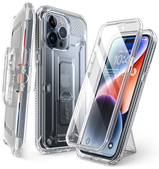 Supcase UB Pro Rugged Case iPhone 15 Pro - Clear