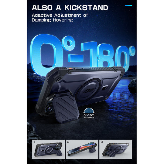 Supcase UB MAG XT MagSafe Case iPhone 15 Pro - Dark Blue