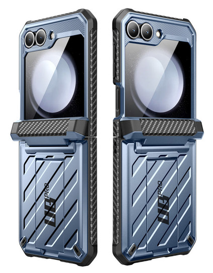 Supcase UB Pro Rugged Case Samsung Galaxy Z Flip6 - Metalic Blue