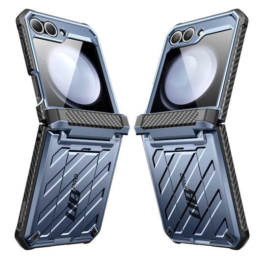 Supcase UB Pro Rugged Case Samsung Galaxy Z Flip6 - Metalic Blue