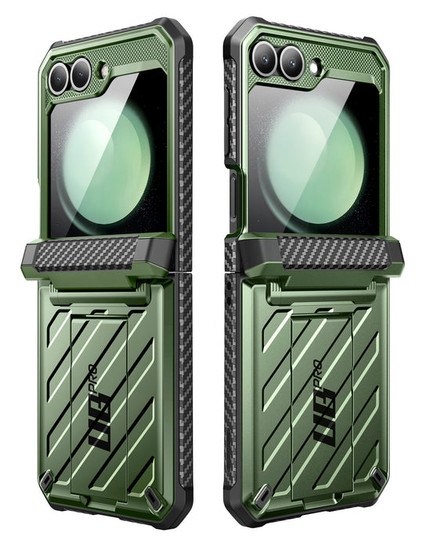 Supcase UB Pro Rugged Case Samsung Galaxy Z Flip6 - Dark Green
