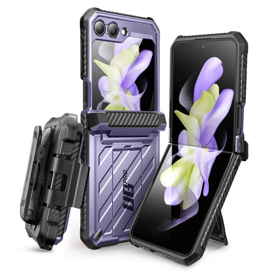 Supcase UB Pro Rugged Case Samsung Galaxy Z Flip5 - Metalic Purple