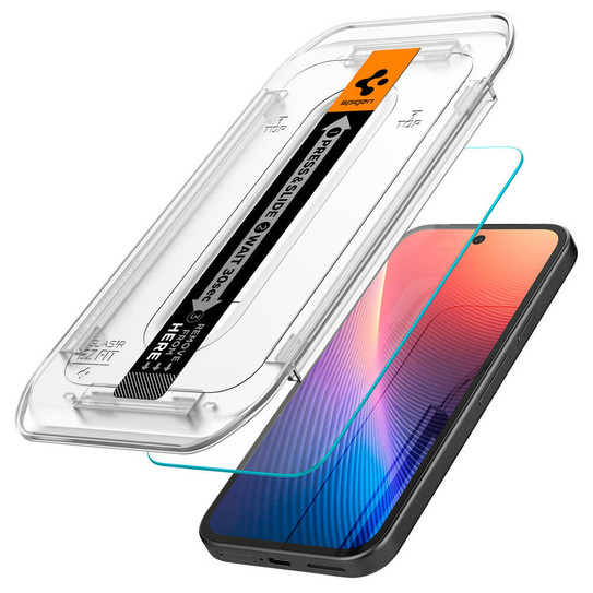 Spigen Glas.tR EZ Fit 2 Pcs Screen Protector Google Pixel 9a - Clear