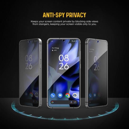 Encased Privacy Screen Protector Google Pixel 9a - Clear