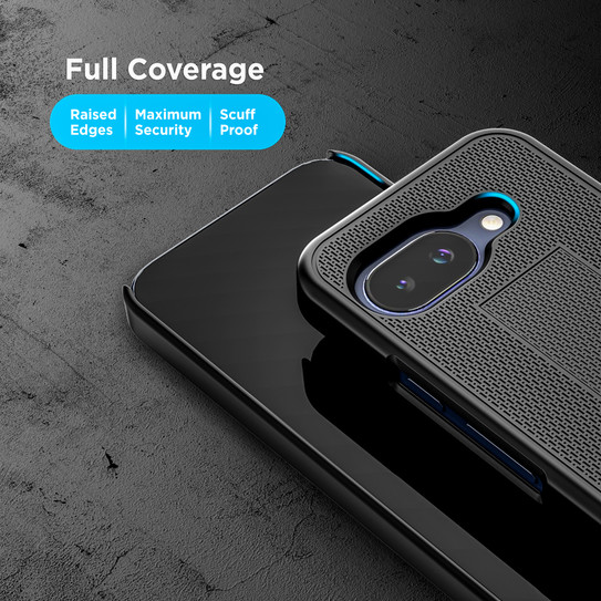 Encased Duraclip Case with Belt Clip Holster Google Pixel 9a - Black