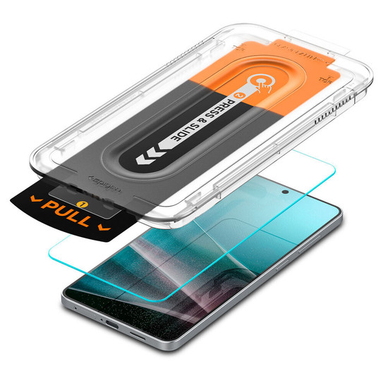 Spigen GLAS.tR EZ Fit Pro HD Screen Protector Samsung Galaxy S25 Edge - Clear