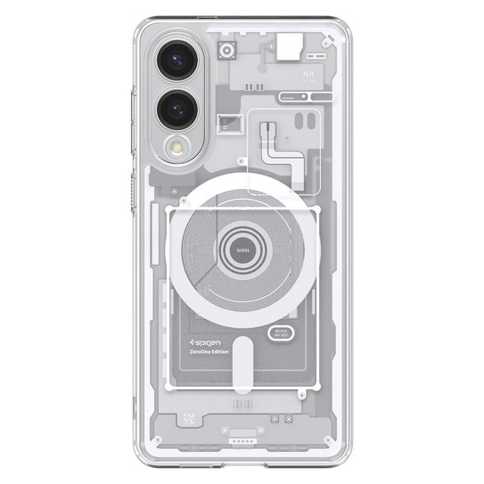 Spigen Ultra Hybrid (MagFit) Case Samsung Galaxy S25 Edge - Zero One White