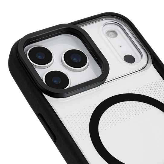 Pelican Protector Magsafe Case with Stand iPhone 17 Pro - Clear/Black