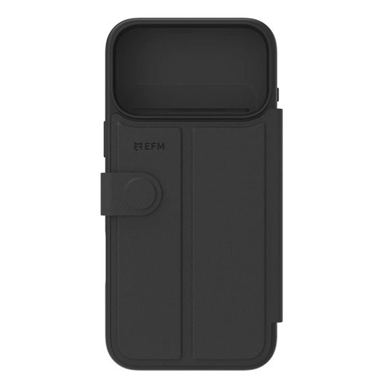 EFM Venice Wallet Case iPhone 17 Pro -  Black EFM Venice Wallet Case iPhone 17 Pro -  Black