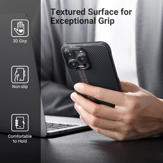 Pitaka Fusion Weaving MagEZ 3 Case iPhone 14 Pro - Rhapsody