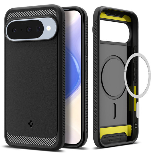 Spigen Rugged Armor MagSafe Case Google Pixel 10/10 Pro - Black