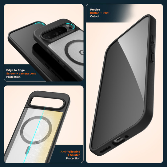 Encased SlimShield Case with Magnetic Wallet Google Pixel 10/10 Pro - Black Encased SlimShield Case with Magnetic Wallet Google Pixel 10/10 Pro - Black